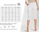 Ladies Cropped Wear Stretch High Waisted Navel Work Leggings with Pockets