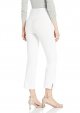 Women's solid color split flared leggings