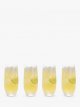 Glass Highball, Set of 4, 350ml, Clear